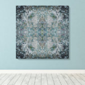 Toile Moderne D'Un Art Abstrait Semblable Dans Une Humeu (Insitu (Plancher de Bois))