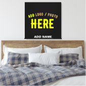 TOILE MODERNE ET MODERNE PERSONNALISABLE NOIR VÉRIFIÉ (Insitu(Chambre))