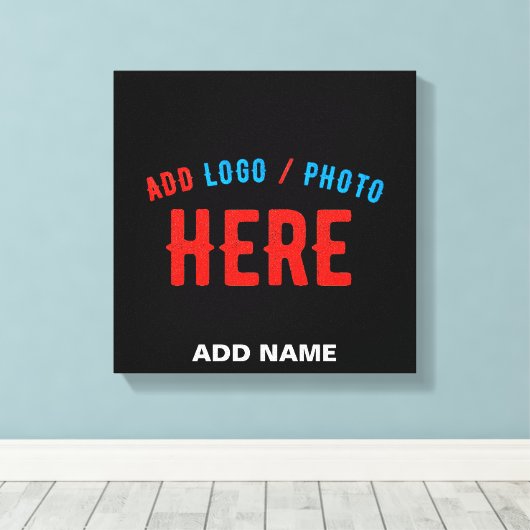 TOILE MODERNE ET MODERNE PERSONNALISABLE NOIR VÉRIFIÉ (Insitu (Plancher de Bois))