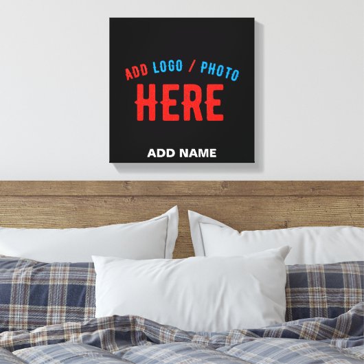 TOILE MODERNE ET MODERNE PERSONNALISABLE NOIR VÉRIFIÉ (Insitu(Chambre))