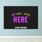 TOILE MODERNE ET MODERNE PERSONNALISABLE NOIR VÉRIFIÉ (Insitu (Plancher de Bois))