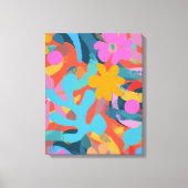 Toile Moderne mignon Abstrait coloré Artiste (Recto)