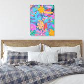 Toile Moderne mignon Abstrait coloré Artiste (Insitu(Chambre))