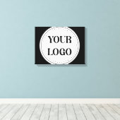 Toile Moderne, minimaliste, élégant et personnalisable (Insitu (Plancher de Bois))