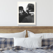 Toile Moderne minimaliste photo Mariage et date élégant (Insitu(Chambre))