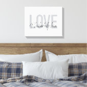 Toile Moderne, simple, cool, design Amour Philadelphie (Insitu(Chambre))