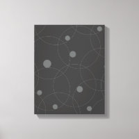 Moderne, simple, ludique, amusant motif de cercles