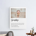 Toile Moderne Simple Meilleure grand-mère toujours Meill<br><div class="desc">"Modern Simple Best Grandma Ever Best Beauty Gift" est un cadeau magnifique et réfléchi que toute grand-mère aimerait recevoir. Ce cadeau unique combine un collage photo personnalisé avec le message chaleureux "Meilleure grand-mère jamais" pour créer un souvenir significatif et personnalisé. Le collage photo peut être customisé avec votre choix de...</div>