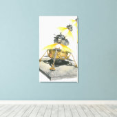 Toile Module Apollo 11 Eagle décollant de la Lune (Insitu (Plancher de Bois))