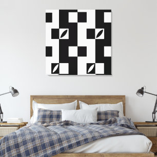 Toile Modules Verticaux   Moderne