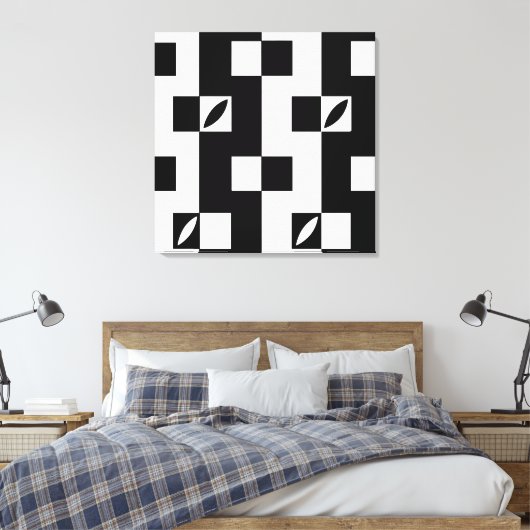 Toile Modules Verticaux | Moderne (Insitu(Chambre))