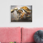 Toile Moe the Mushroom Dragon (Insitu(Salon))