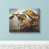 Toile Moe the Mushroom Dragon (Insitu (Plancher de Bois))