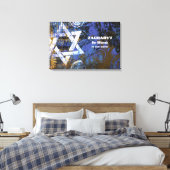 Toile Mogen David Star Bar Mitzvah Connexion Bureau (Insitu(Chambre))