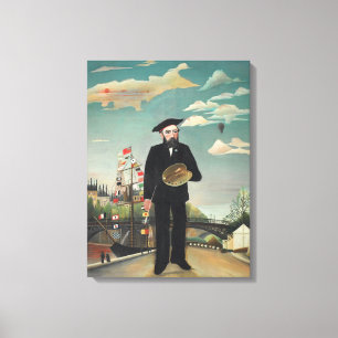 Toile Moi-même, Portrait-Paysage, 1890, Henri Rousseau