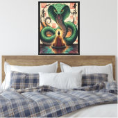 Toile Moine et Serpent (Insitu(Chambre))