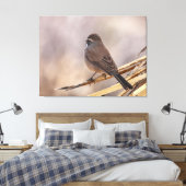 Toile Moineau sur une branche mince  (Insitu(Chambre))