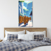 Toile Moines pour la paix (Insitu(Chambre))
