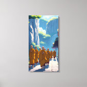 Toile Moines pour la paix (Recto)