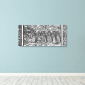 Toile Mois d'avril, à partir de 'The Shepheardes Calende (Insitu (Plancher de Bois))