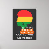 Toile Mois de l'histoire des Noirs (Recto)