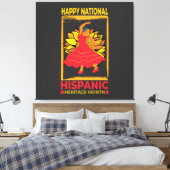 Toile Mois du patrimoine national hispanique (Insitu(Chambre))