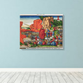 Toile Moïse traversant la mer Rouge (Insitu (Plancher de Bois))