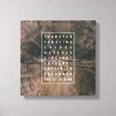 Toile Moitié du grain #5 (Recto)