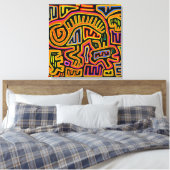 Toile Mola Shaman Peyote Visions (Insitu(Chambre))