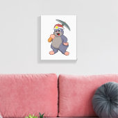 Toile Mole avec Pickaxe (Insitu(Salon))