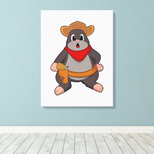 Toile Mole en cowboy (Insitu (Plancher de Bois))