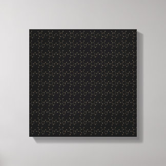 Toile molécule de fèves de caféine