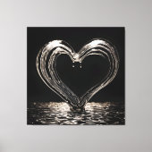 Toile Mon Amour Est Profond (Recto)