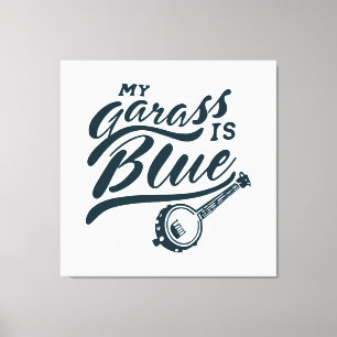 Toile Mon banjo est bleu