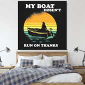 Toile Mon bateau ne fonctionne pas grâce (Insitu(Chambre))