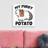 Toile Mon cobaye de pommes de terre à la farine (Insitu(Salon))