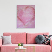 Toile Mon coeur (Insitu(Salon))