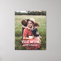 MON COEUR VOUS AIME MUM Fête des Mères Photo