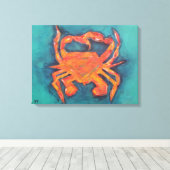 Toile Mon crabe (Insitu (Plancher de Bois))