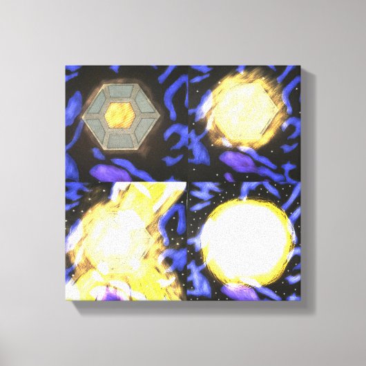 Toile Mon étoile (Recto)