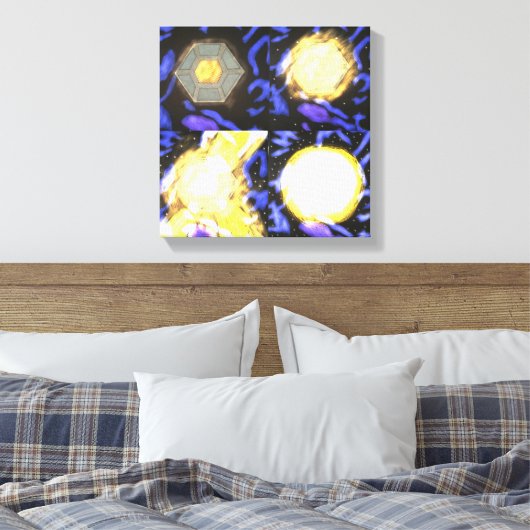 Toile Mon étoile (Insitu(Chambre))