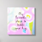 Toile Mon lieu favori (Recto)