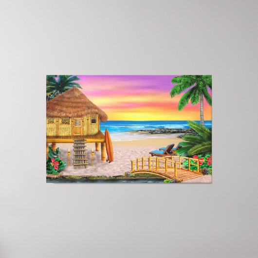 TOILE MON PETIT SHACK DE GRAS (Recto)