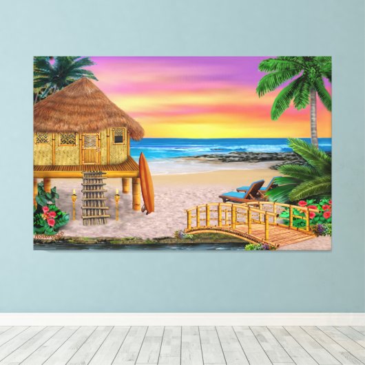 TOILE MON PETIT SHACK DE GRAS (Insitu (Plancher de Bois))