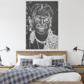 Toile Mon pinceau art numérique (Insitu(Chambre))