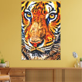 Toile Mon pinceau art numérique (Insitu(Salon))