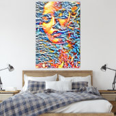 Toile Mon pinceau art numérique (Insitu(Chambre))