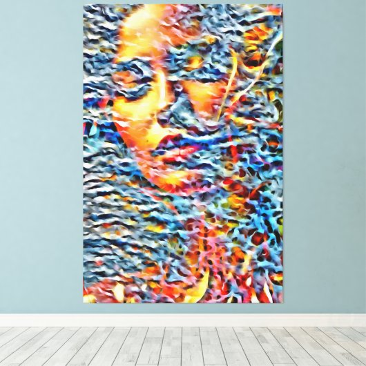 Toile Mon pinceau art numérique (Insitu (Plancher de Bois))