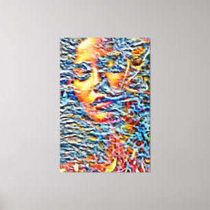 Toile Mon pinceau art numérique