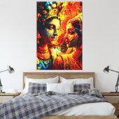 Toile Mon pinceau art numérique (Insitu(Chambre))